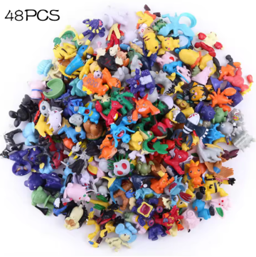 PACK FIGURITAS POKEMON  48 PCS