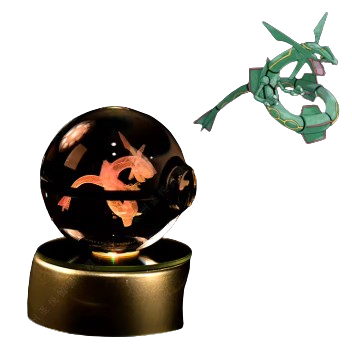 LAMPARA NOCTURNA RAYQUAZA 5CM